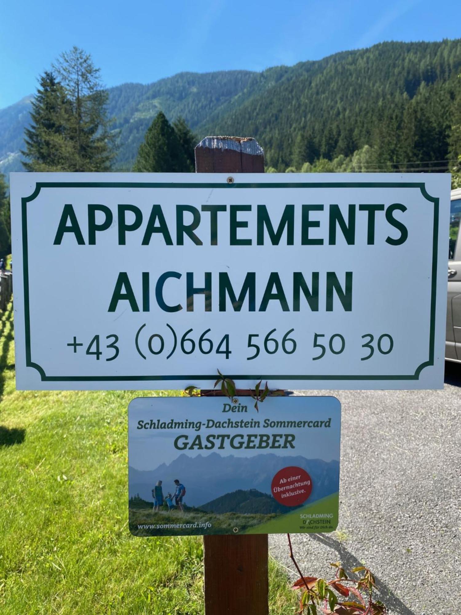 Ferienwohnung Haus Aichmann Schladming Exterior foto